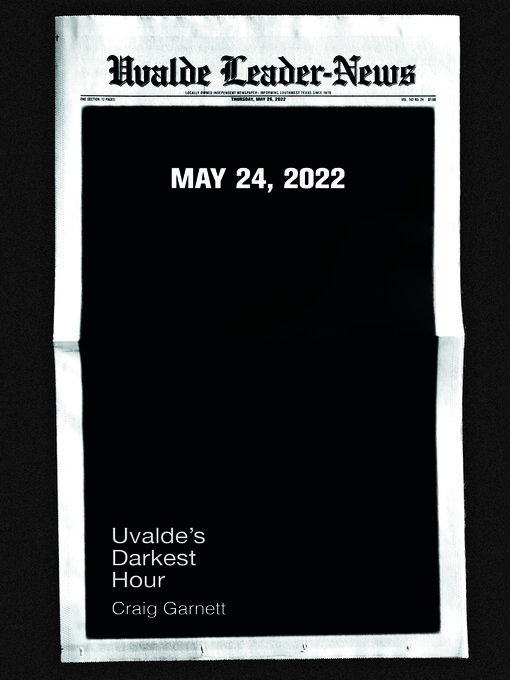 Cover image for Uvalde's Darkest Hour